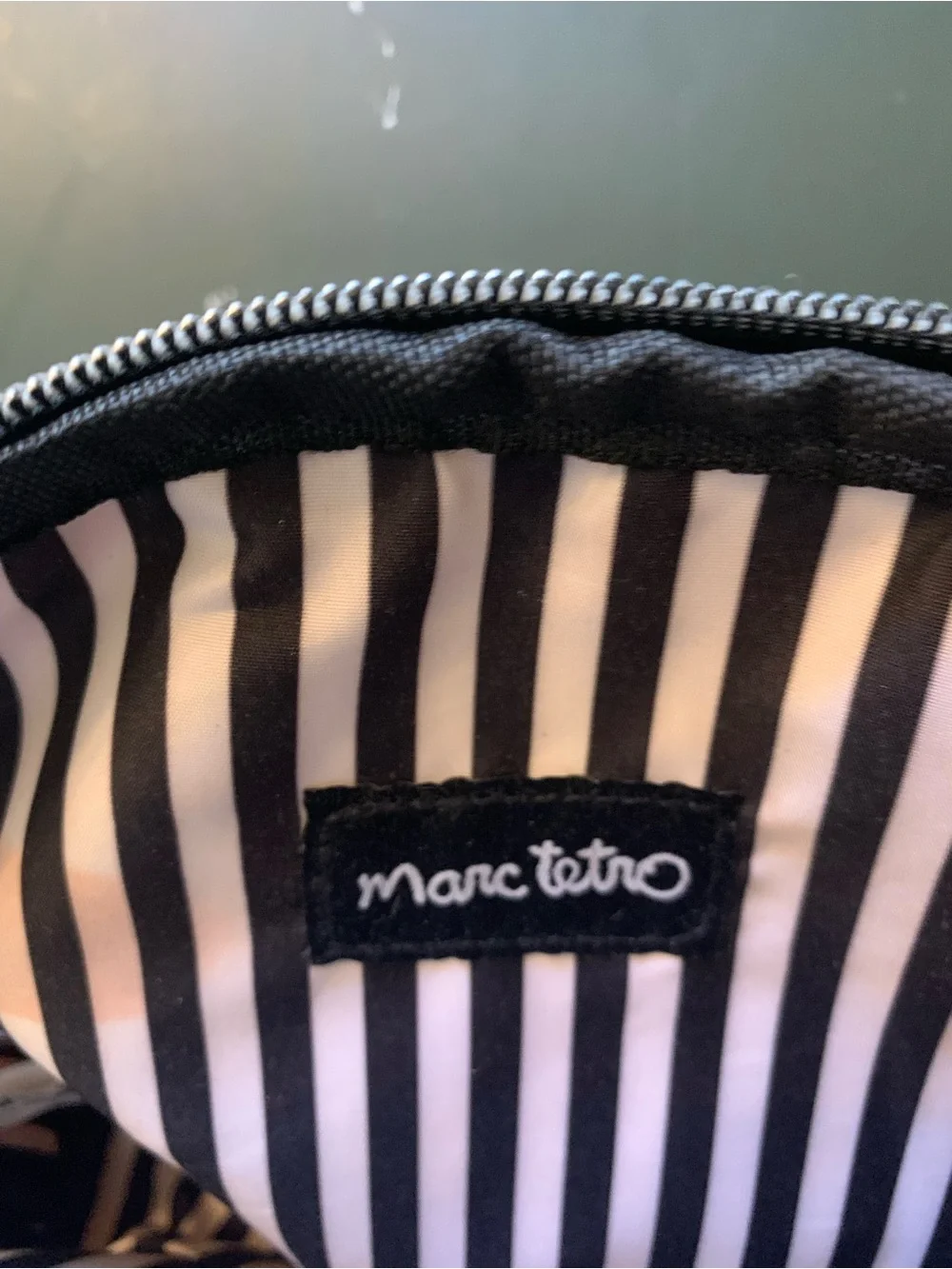 Marc Tetro Yellow Dachshund Travel Pouch - Zip Top Pet Accessory Case